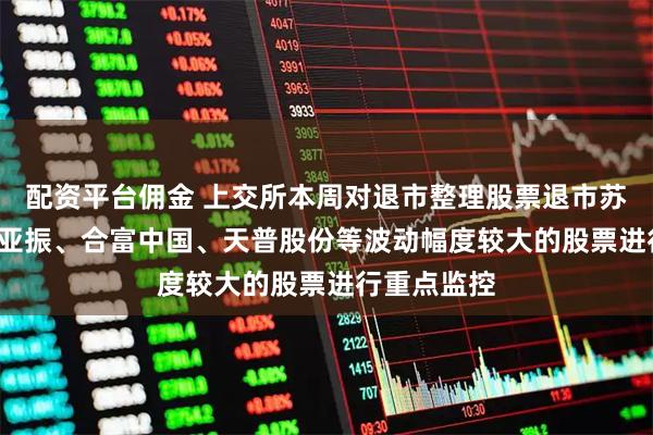 配资平台佣金 上交所本周对退市整理股票退市苏吴以及*ST亚振、合富中国、天普股份等波动幅度较大的股票进行重点监控